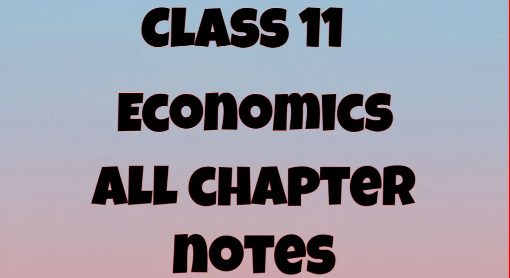 class 11 economics in hindi